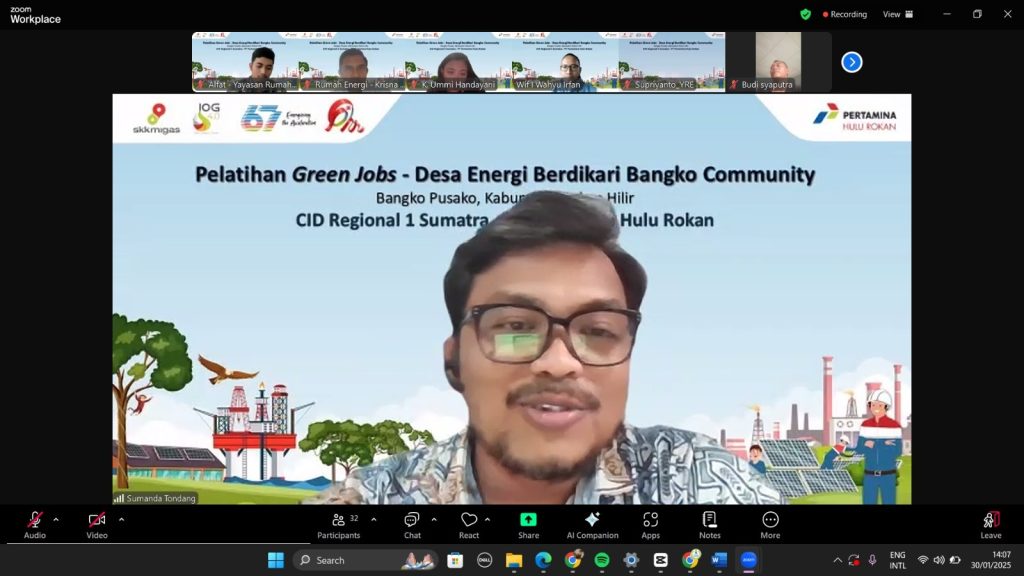 Seri pelatihan “Pembuatan Proposal dan Pitching”