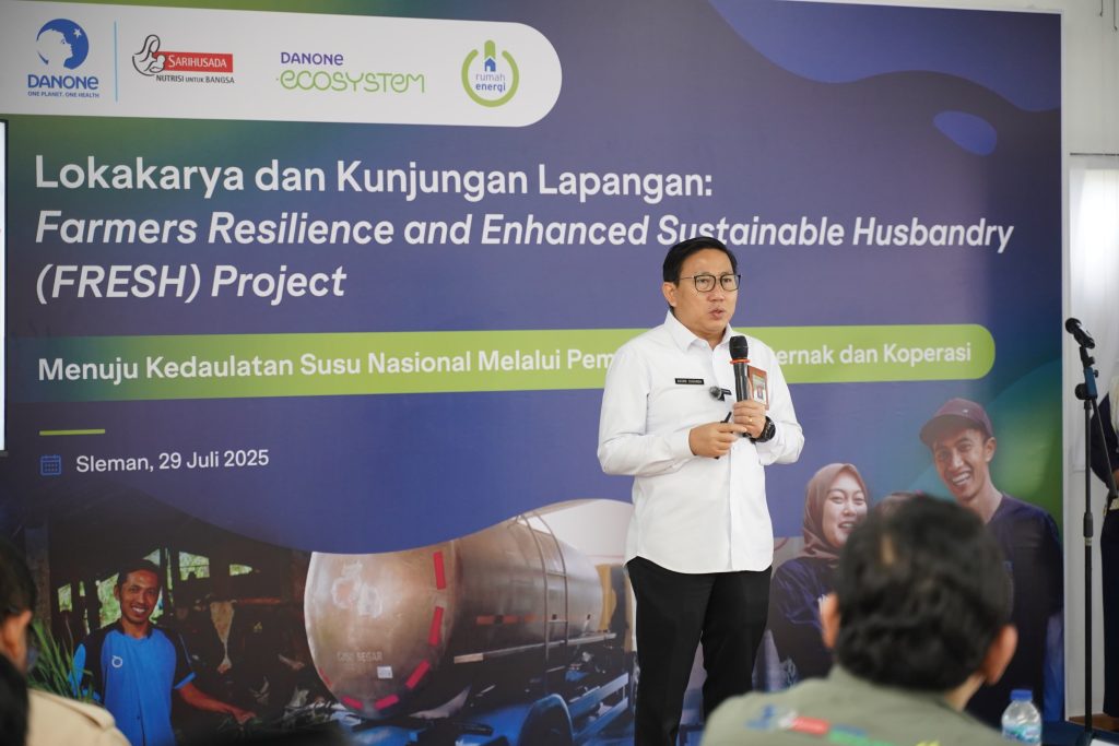 Direktur Jenderal Peternakan dan Kesehatan Hewan Kementerian Pertanian RI, Dr. drh. Agung Suganda, M.Si,