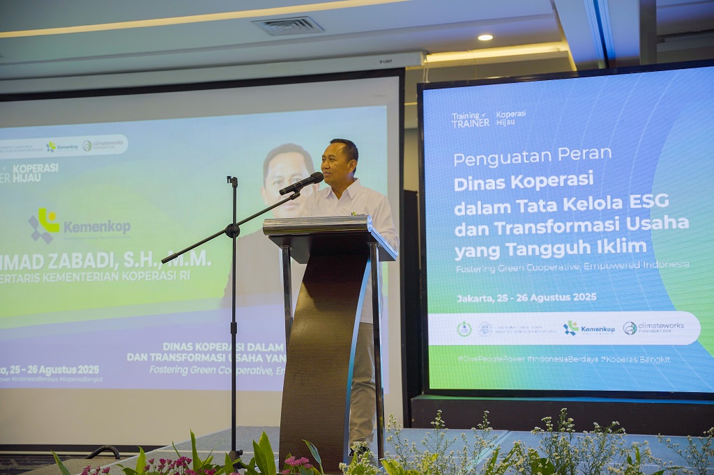 Sekretaris Kementerian Koperasi, Ahmad Zabadi
