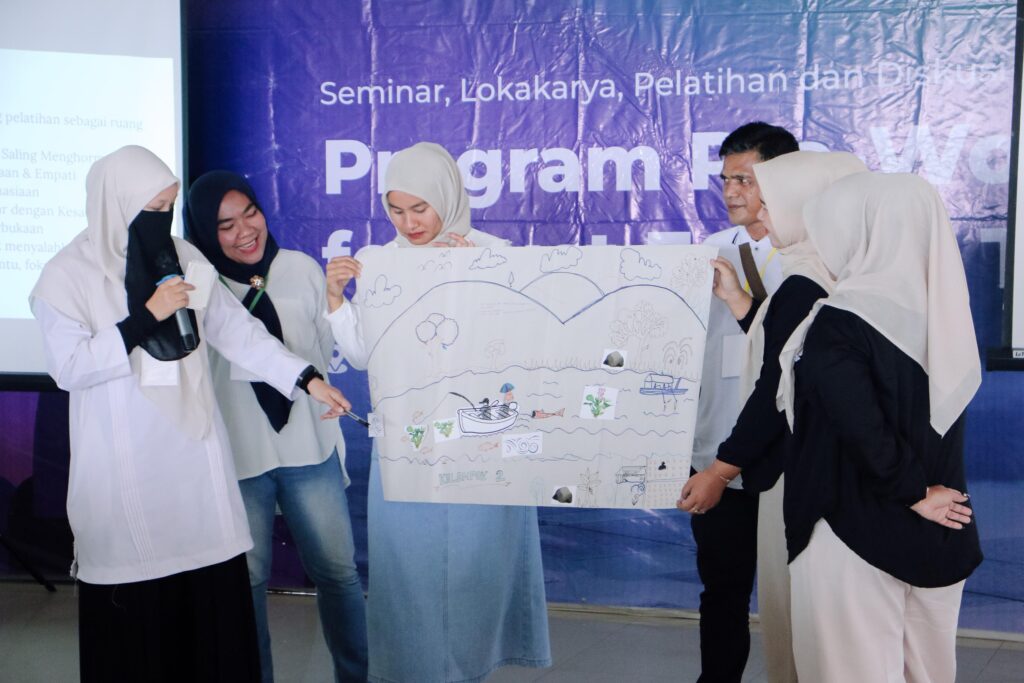 Presentasi pohon rezeki peserta